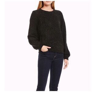 [michael kors] black sparkle lurex sweater